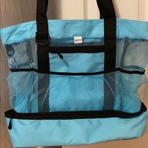 Beach bag with cooler